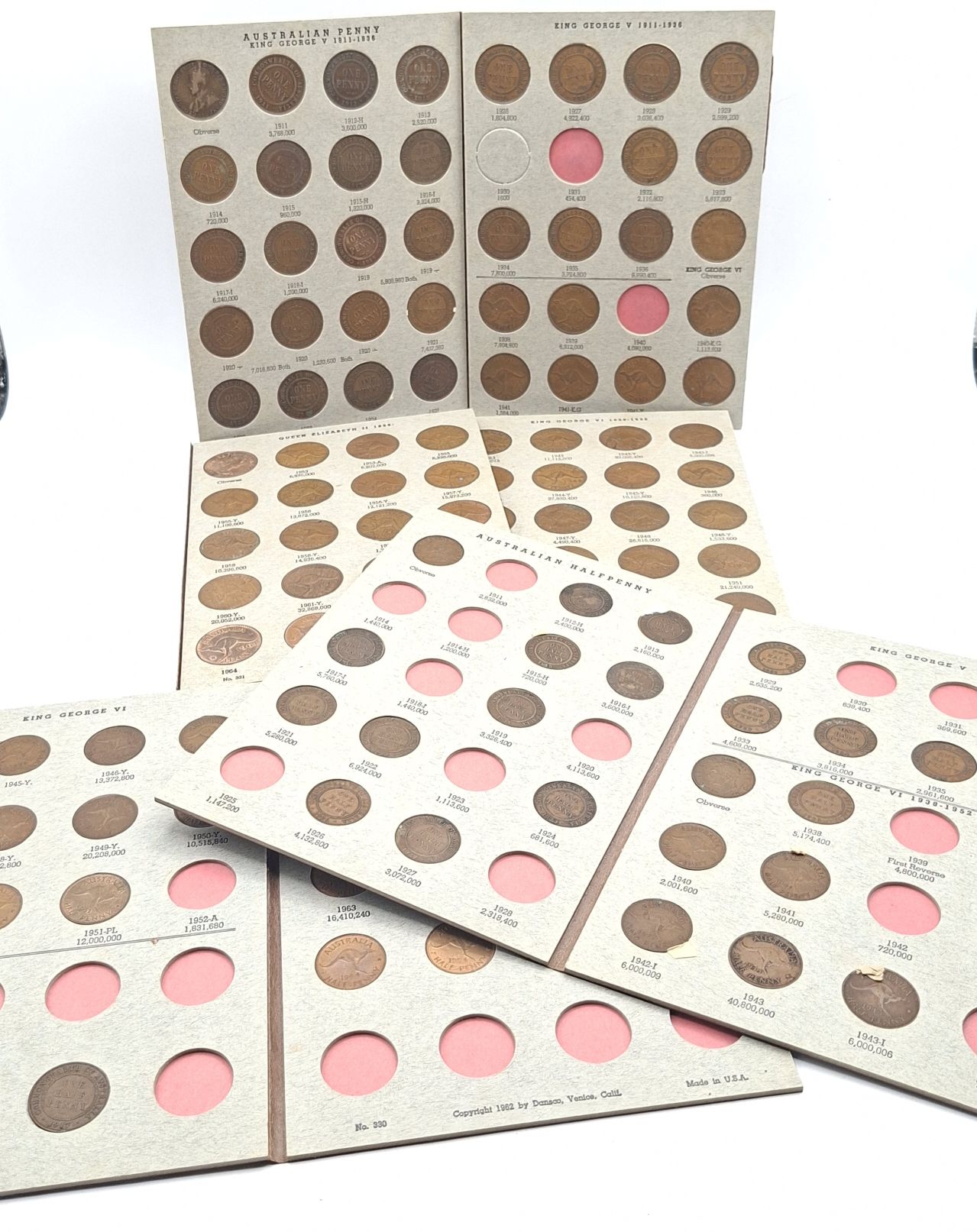 AUSTRALIAN COPPER COINS