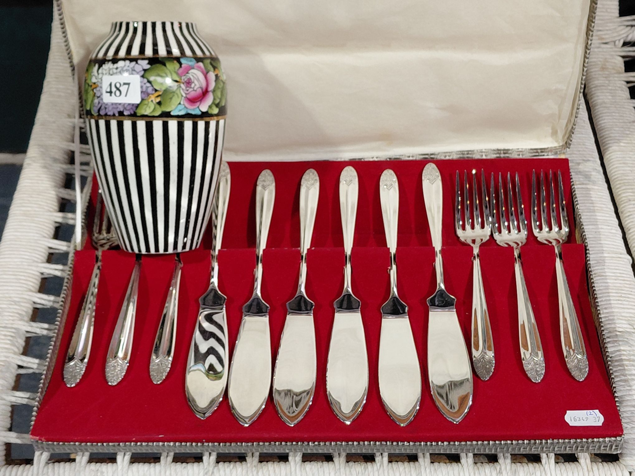 RODD SILVERPLATED CUTLERY SERVICE