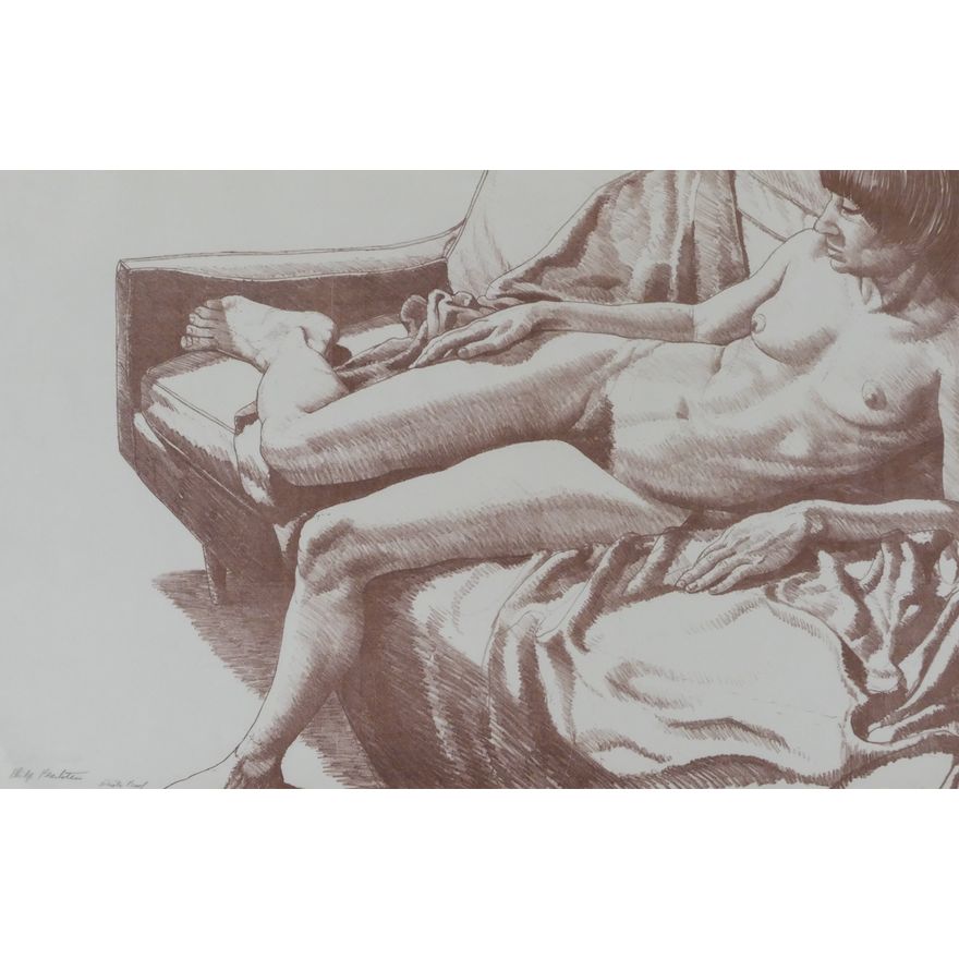 Philip Pearlstein ''Untitled'' (Nude) Lithograph