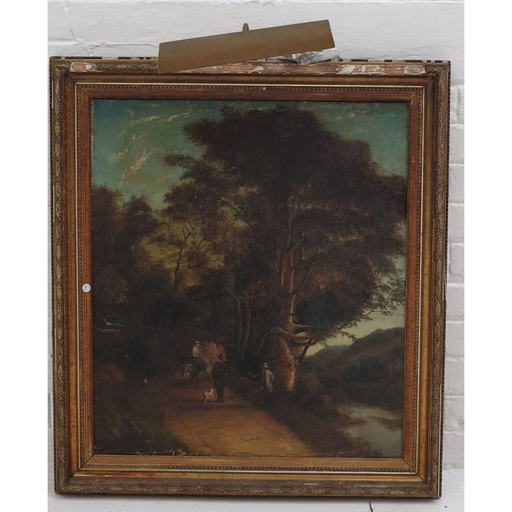 19TH CENTURY OIL ON CANVAS