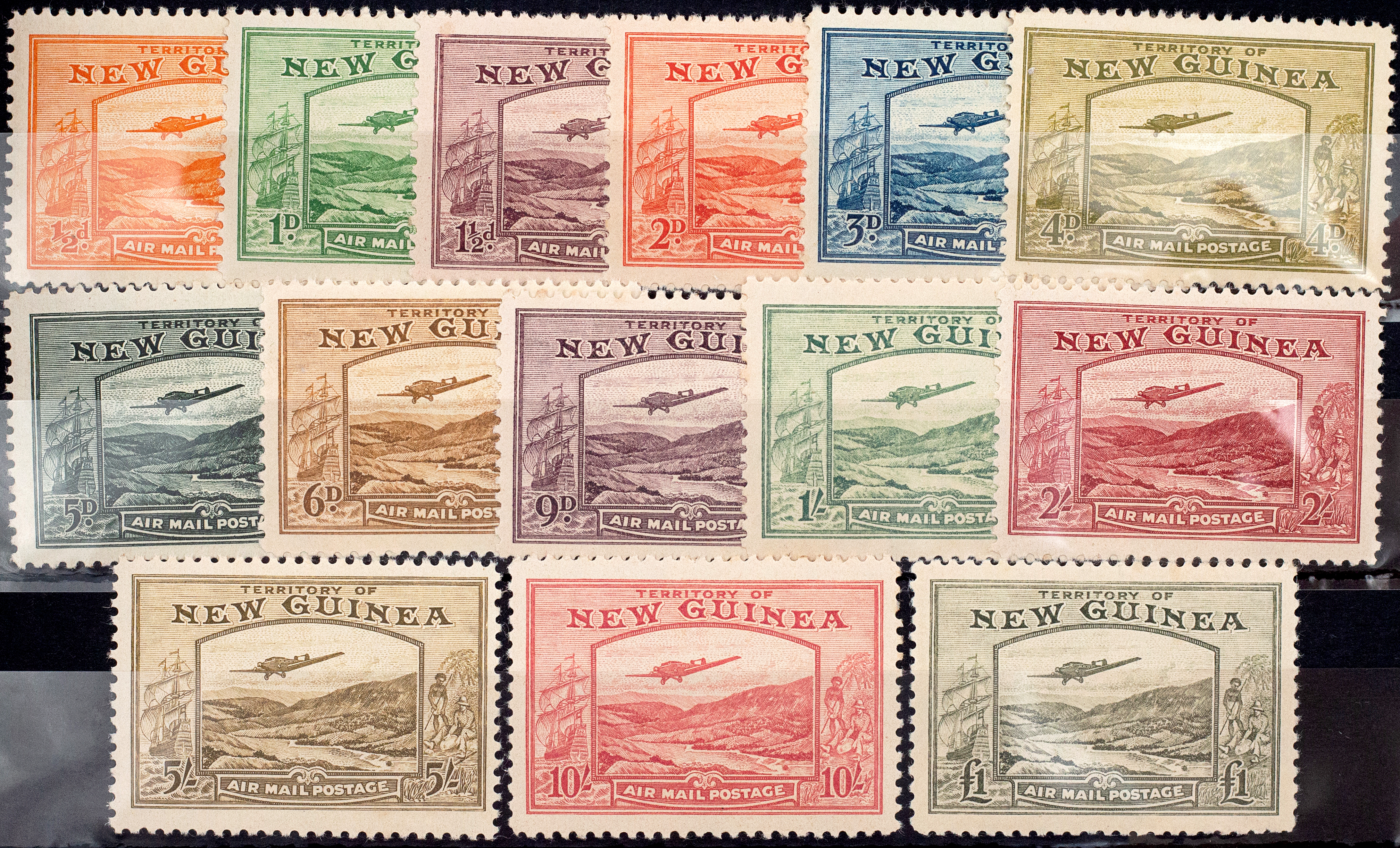 New Guinea, Bulolo Airmail, 1935, Poor