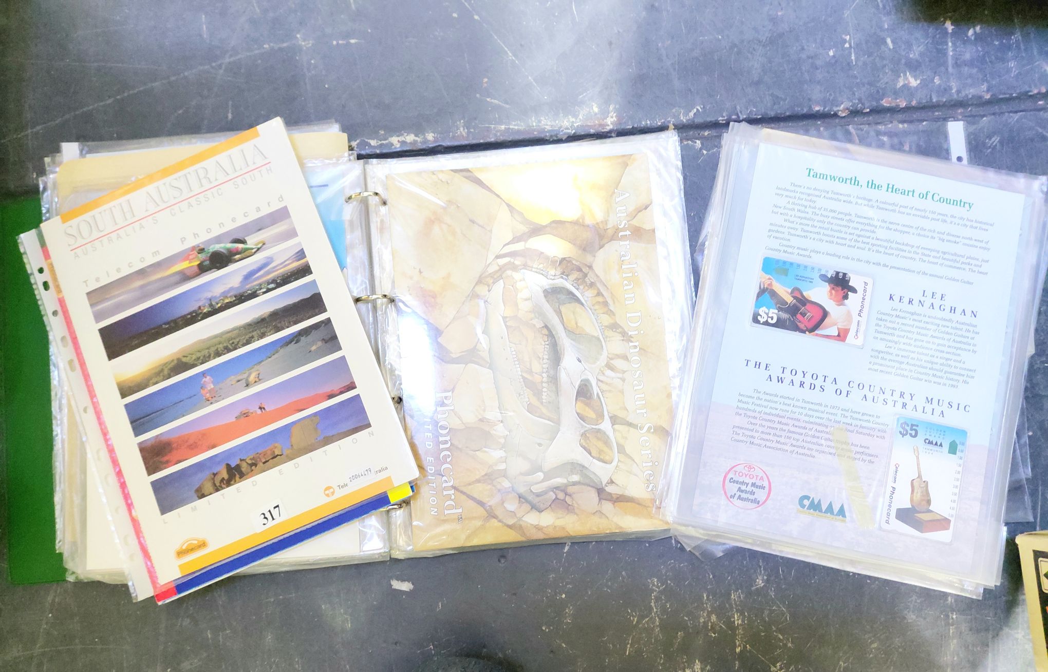 317 · AUSTRALIAN PHONECARD PACKS