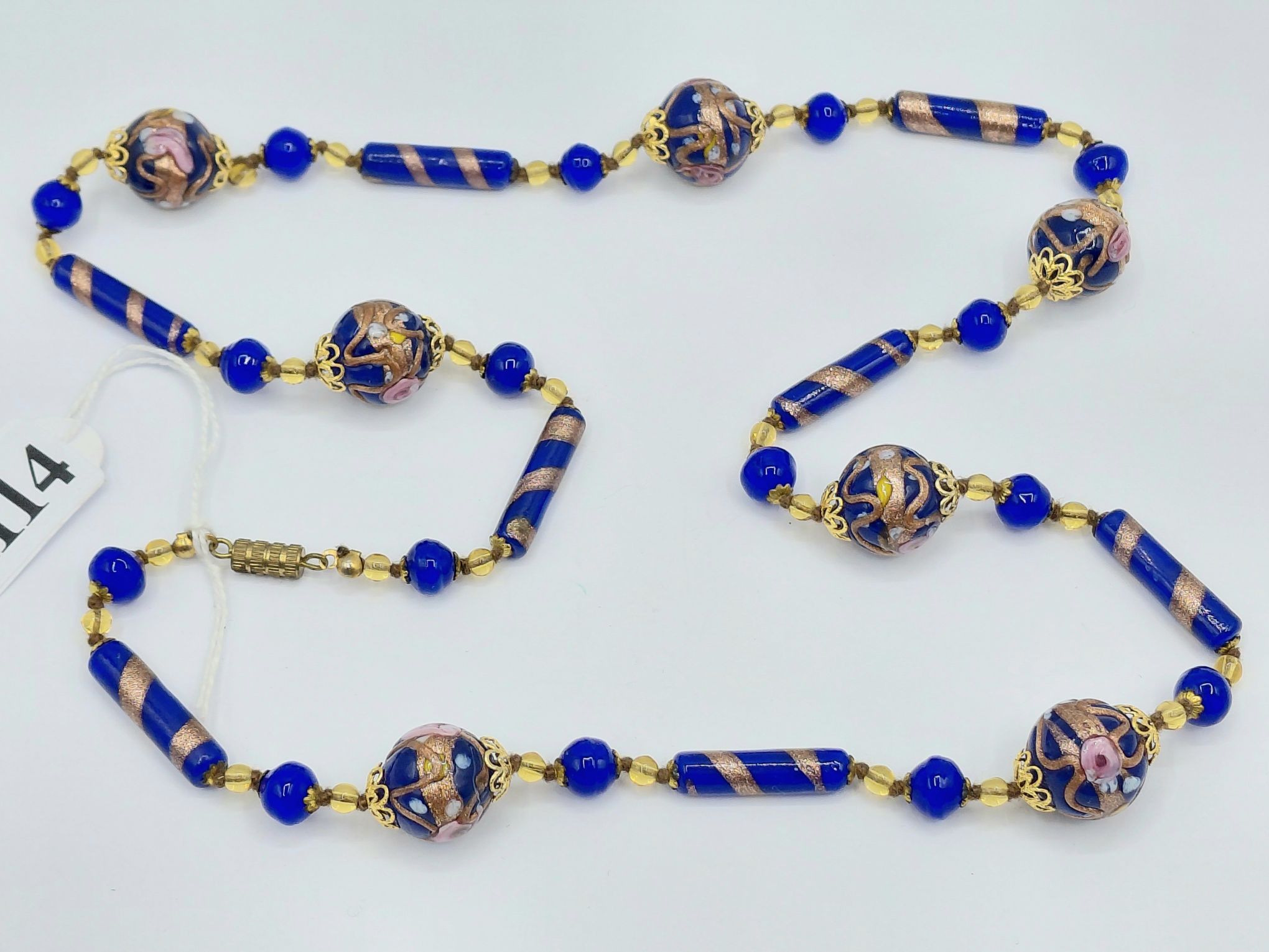 Murano Art Glass Beaded Necklace