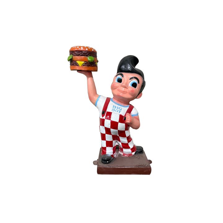 3.5' Aluminum Big Boy Advertising Statue