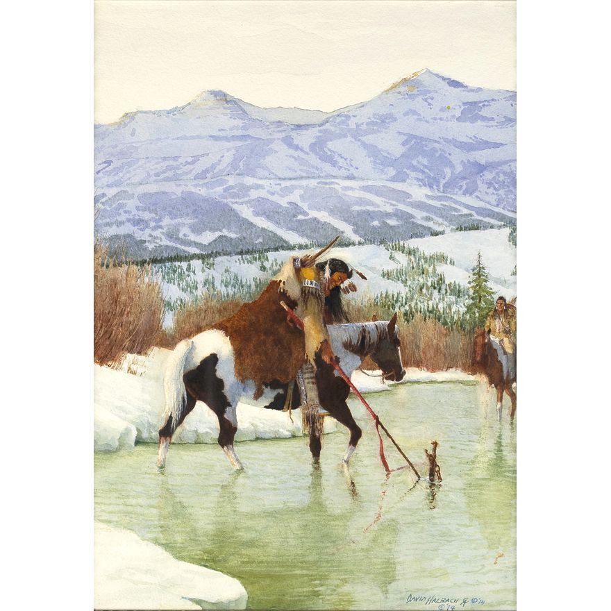 David Halbach (1931-2022), Curious Peril, 2014