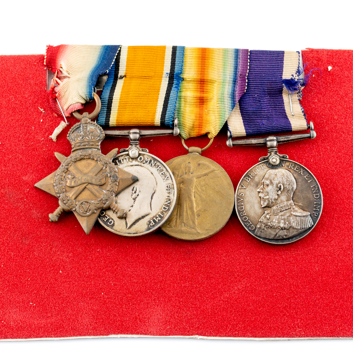 Great Britain, R.N L.S.G.C, WWI group of four., WWI,