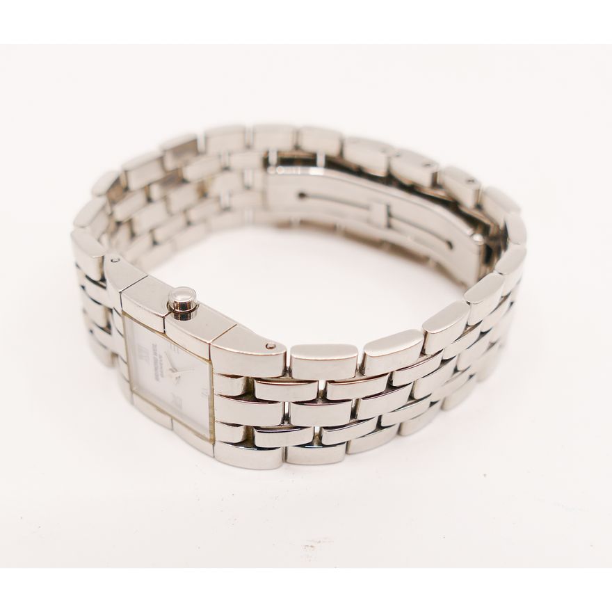 Raymond Weil Stainless Steel Womens Tank Watch.