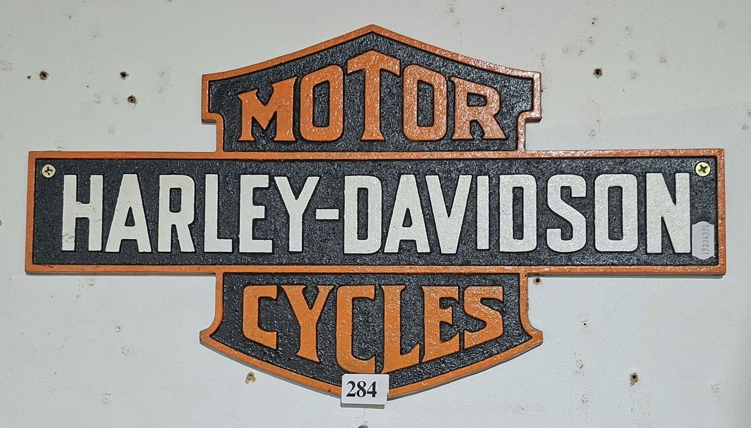 Harley Davidson Motor Cycles Sign