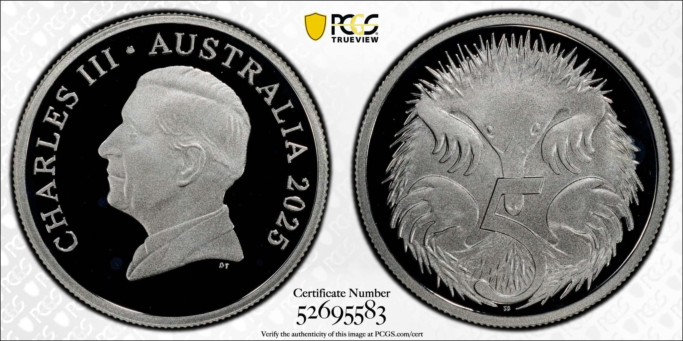 Silver, Five Cent, 2025, PCGS PR68DCAM