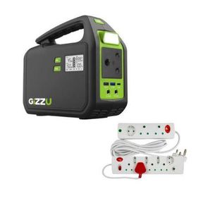 Gizzu 150W 155Wh Portable Power Station 1 x 3 Prong SA Plug Point|