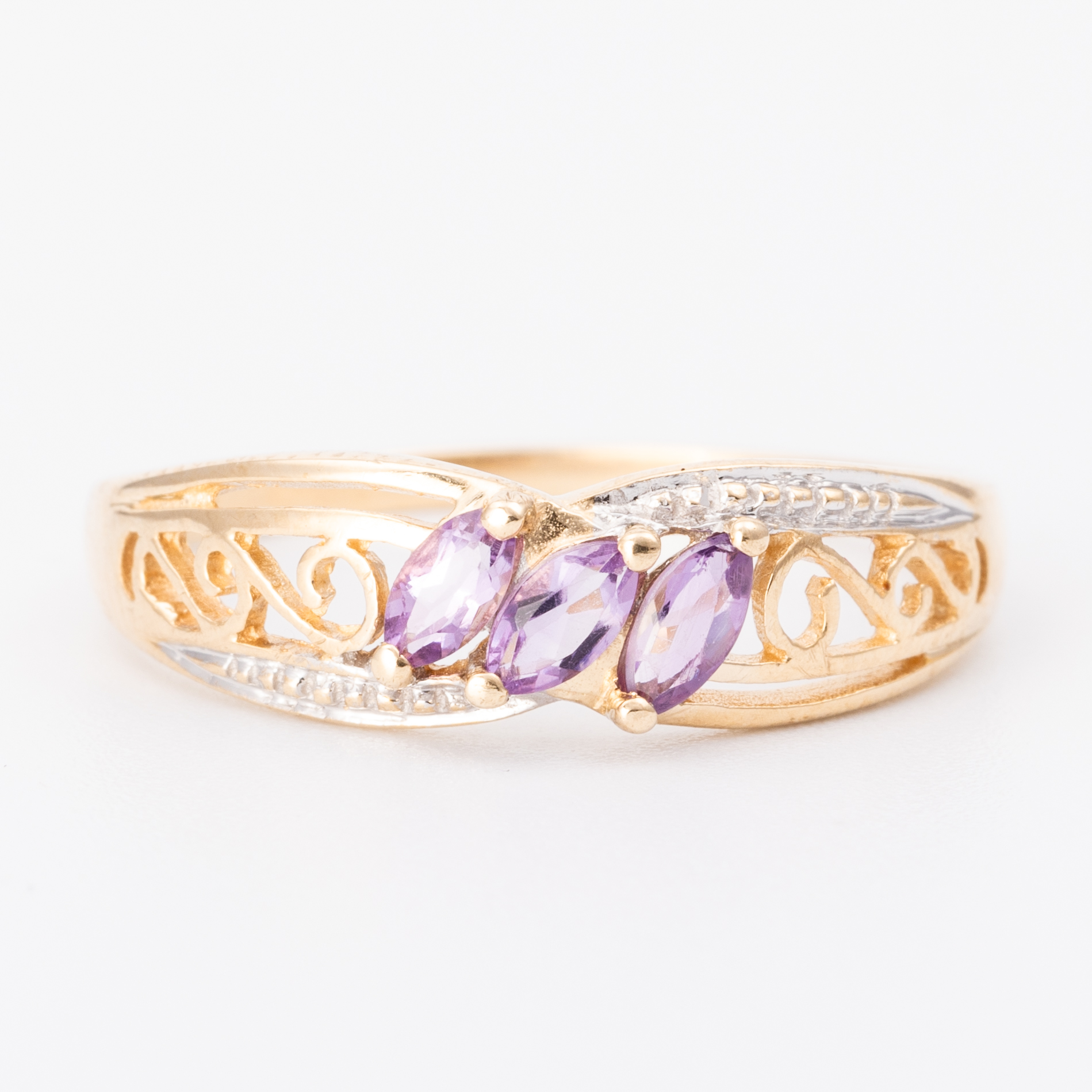 Amethyst Ring 9ct Gold