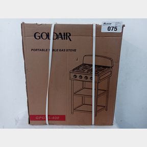 GOLDAIR PORTABLE GAS TABLE STOVE GPGTS-400