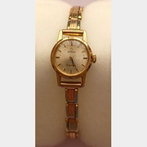 OMEGA LADY MATIC LADIES� GOLD WATCH - 51542/03