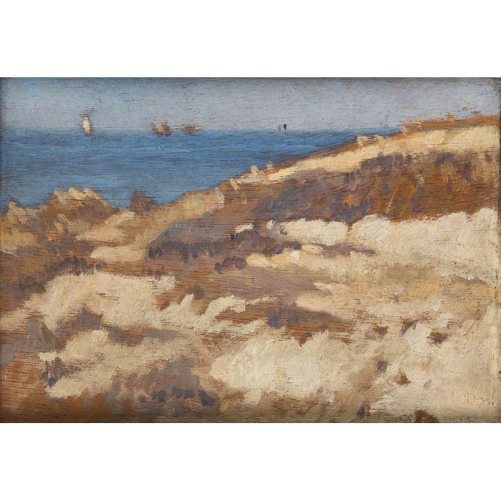 Stanisław Czajkowski | Pejzaż nadmorski, 1917 r.