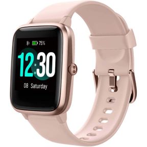 FocusFit Pro W66 IP68 Smartwatch and Fitness Tracker - Pink