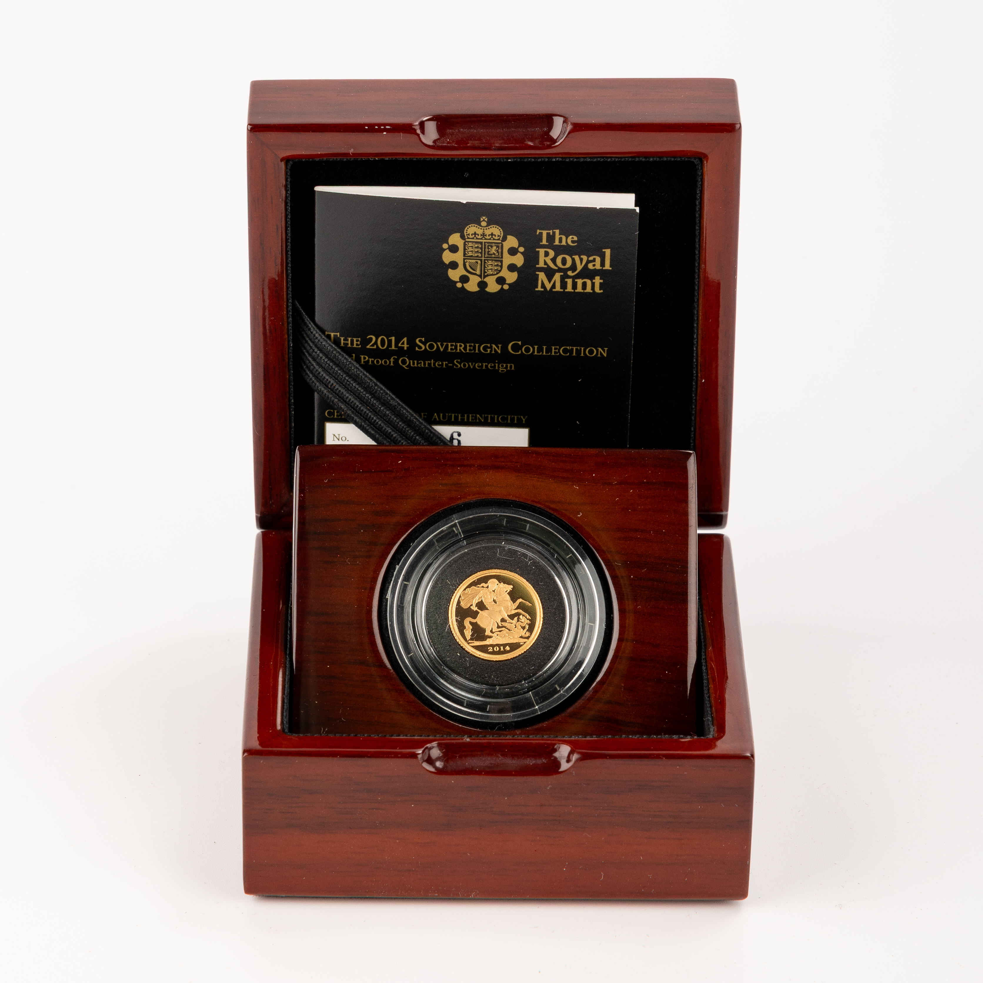 23 · Great Britain, Proof, Quarter Sovereign, 2014