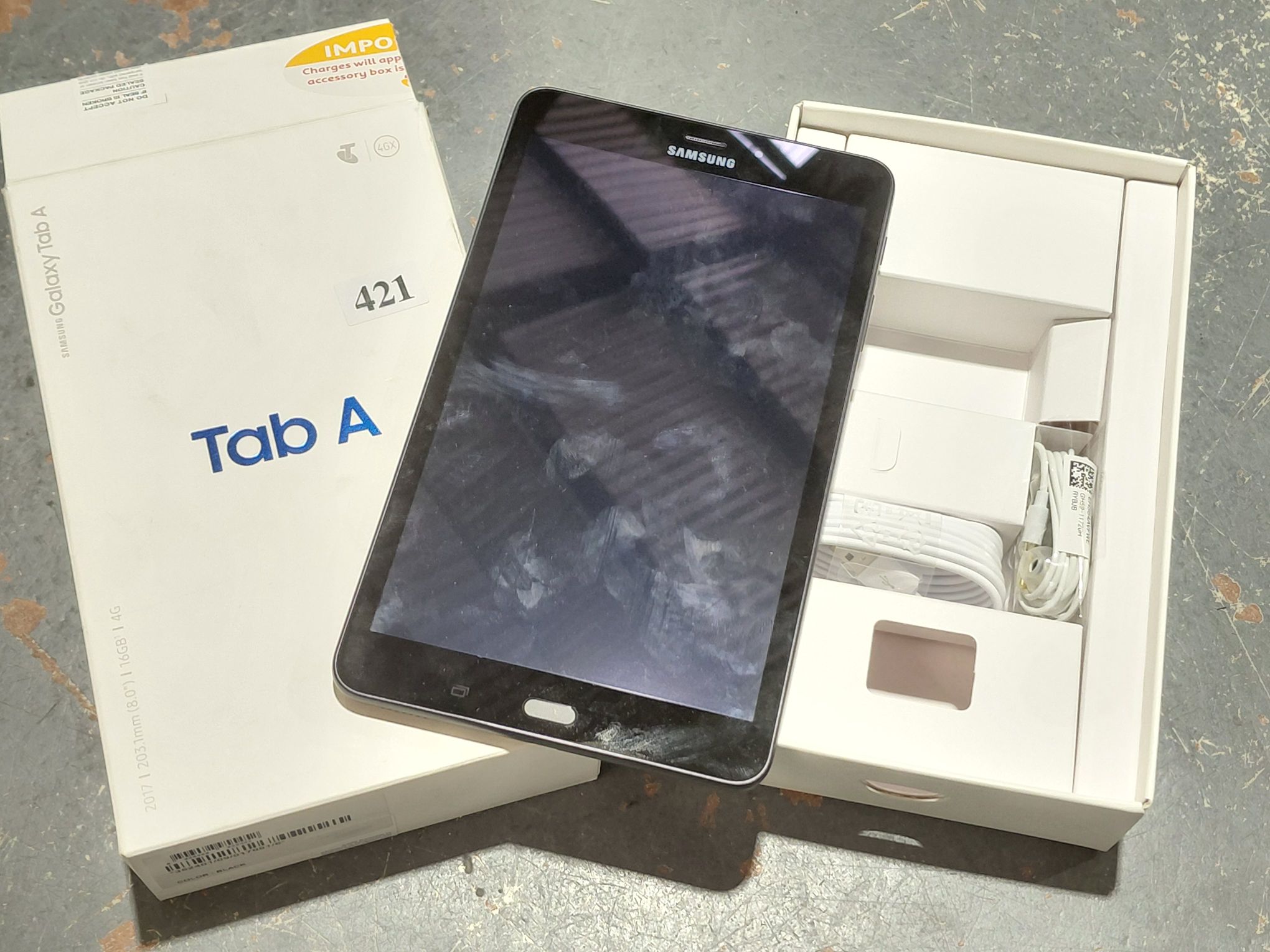 421 · SAMSUNG GALAXY TAB A