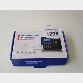 FINGERPRINT EMPLOYEE TIME ATTENDANCE ENTRY TIME CLOCK SYSTEM