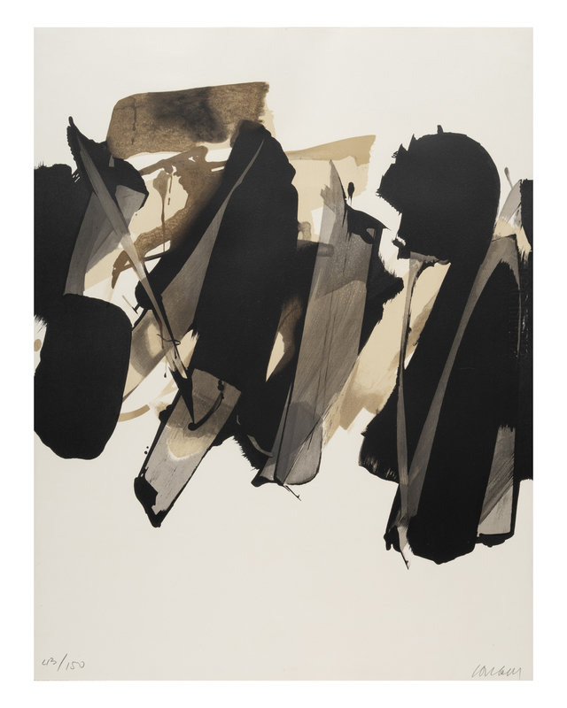 Pierre Soulages
(French, 1919-2022)
Lithographie No. 14, 1964