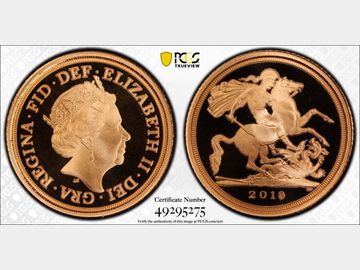 2019 PROOF GOLD QUARTER SOVEREIGN PF70 UCAM TOP POP!