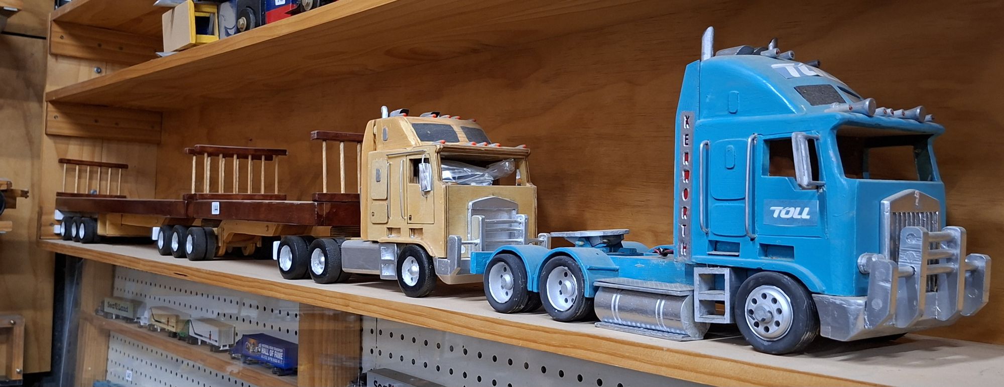 144 · WOODEN TRUCKS