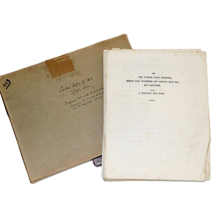 CARTER, RONALD - Typescript Manuscript & books
