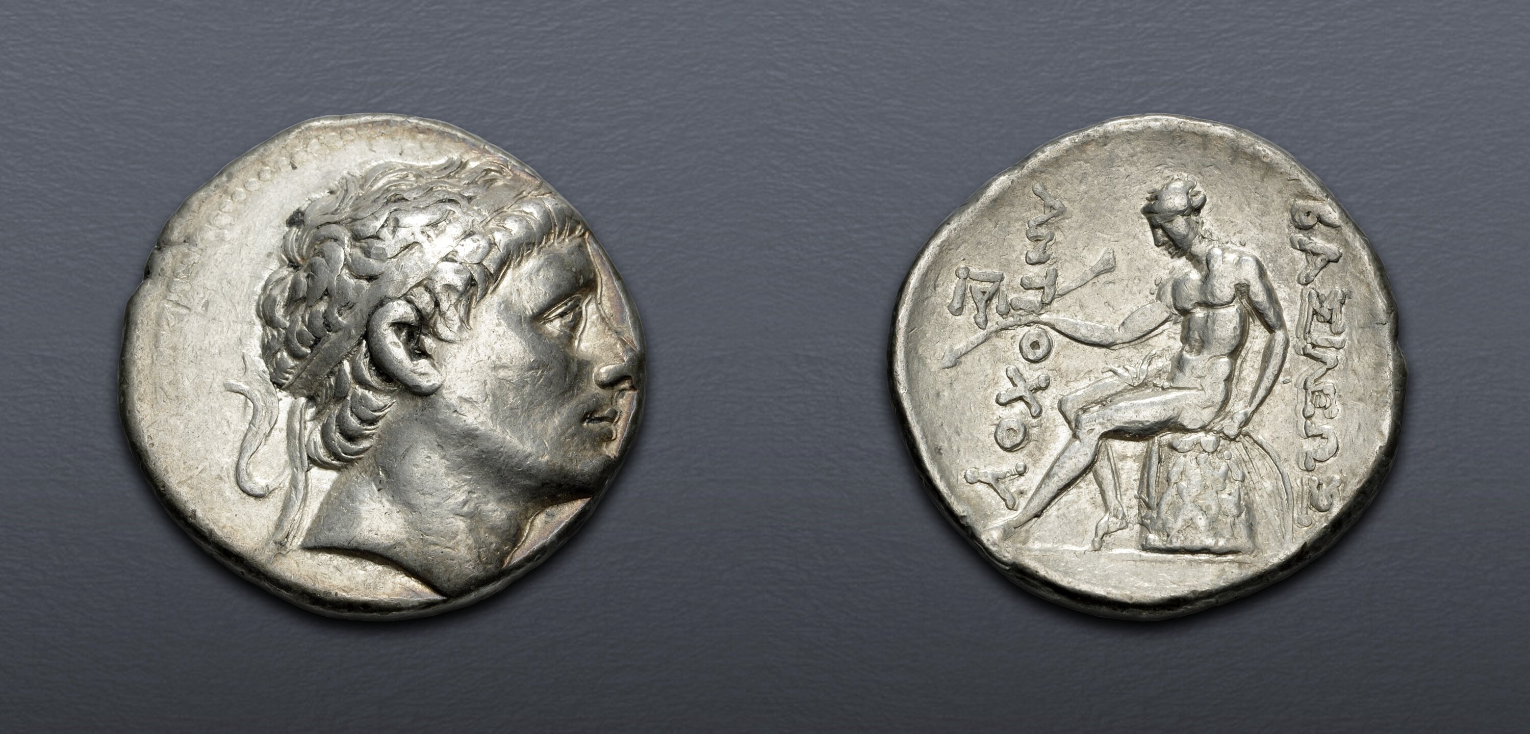 SELEUKID EMPIRE. Antiochos II Theos. 261-246 BC. AR Tetradrachm (27.5mm ...