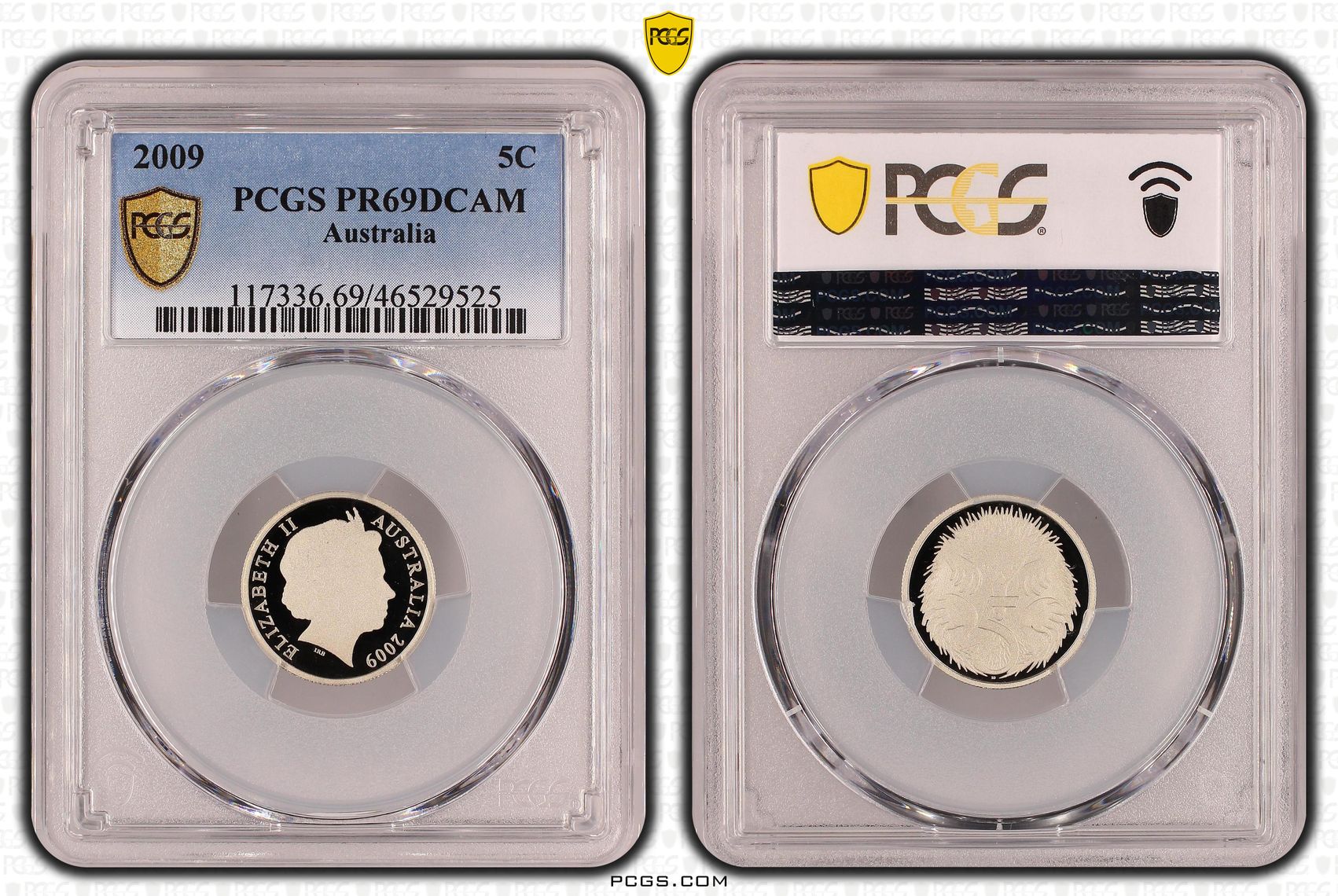 , Five Cent, 2009, PCGS PR69DCAM