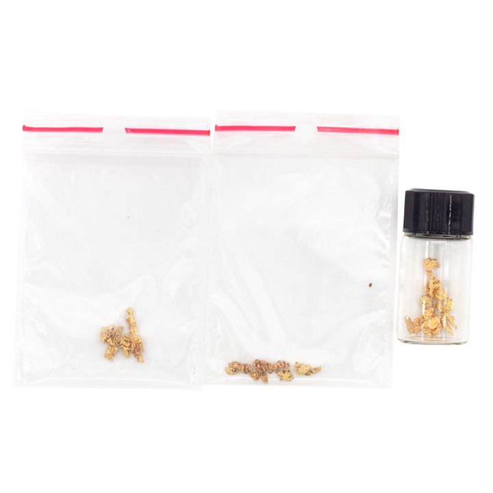 Accumulation, Small Alluvial Gold Nuggets,
