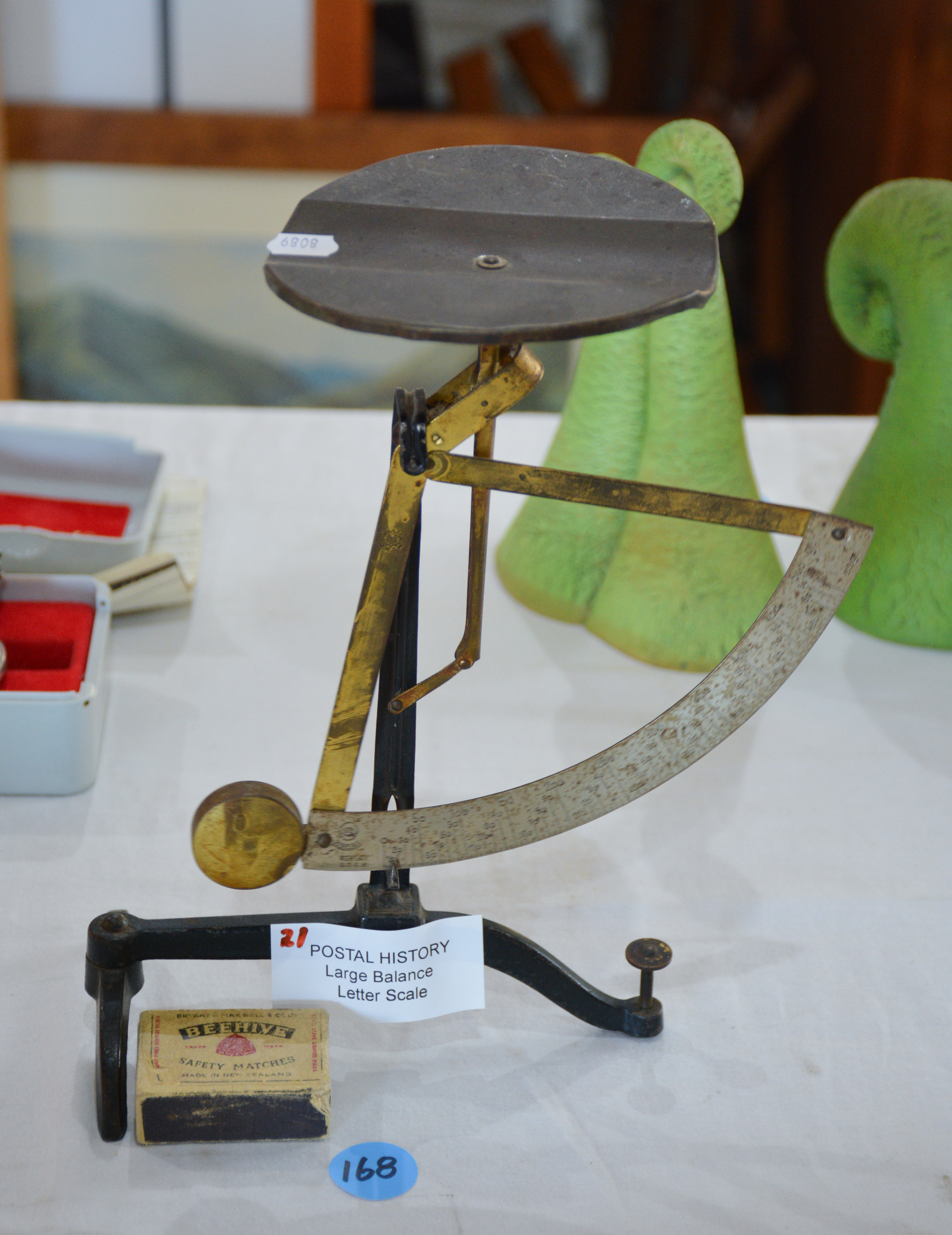 Postal History Large Balance Letter Scale — NZ auction result