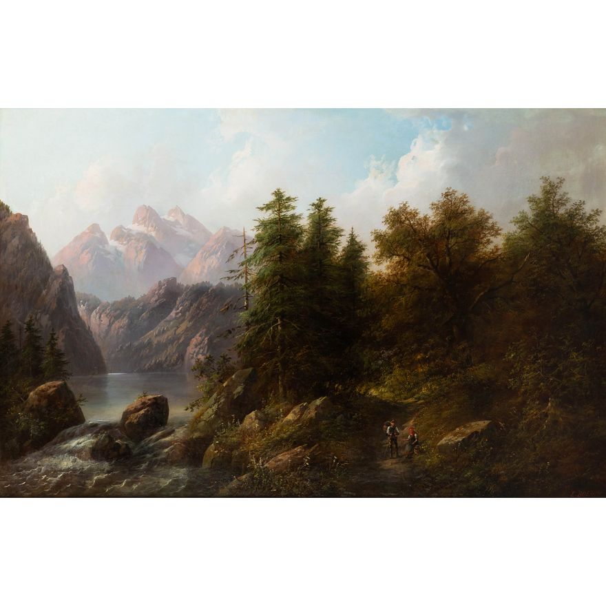 Eduard Boehm | Jezioro w górach