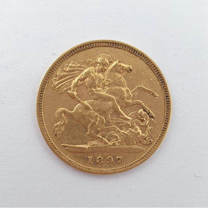 Gold Half Sovereign - 1897(S)