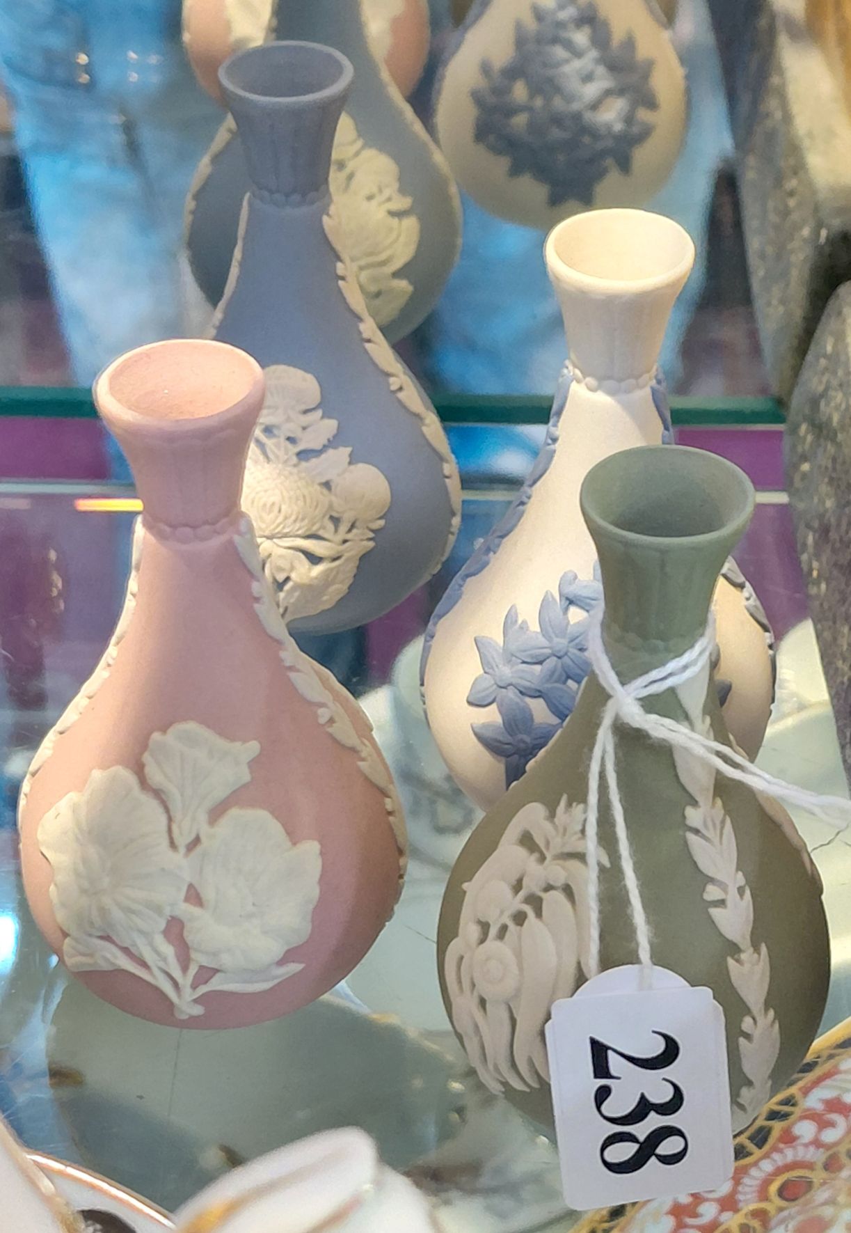 WEDGWOOD MINI BUD VASES