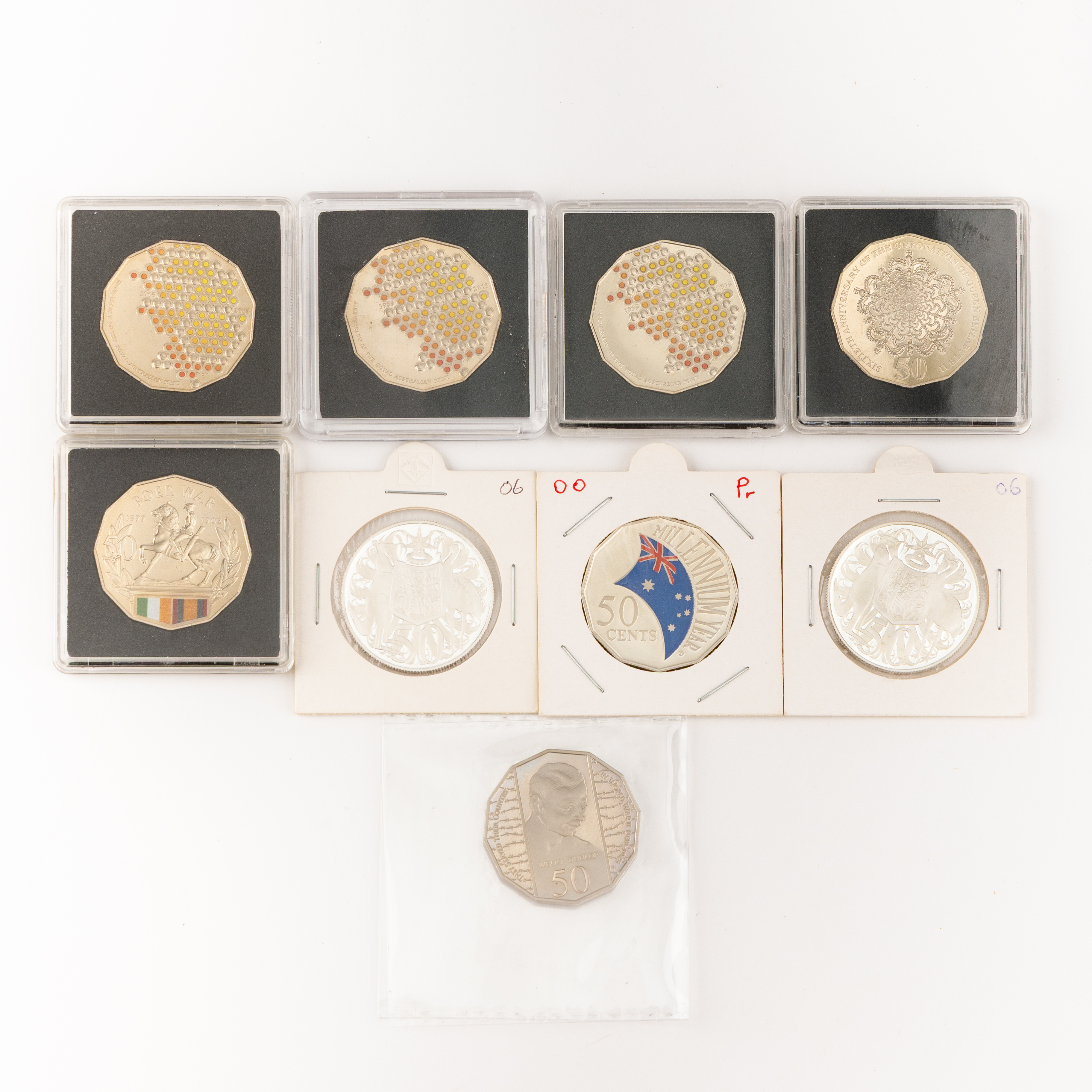 Elizabeth II, RAM - Miscellaneous, Fifty Cents, 1995 - 2015, UNC - FDC