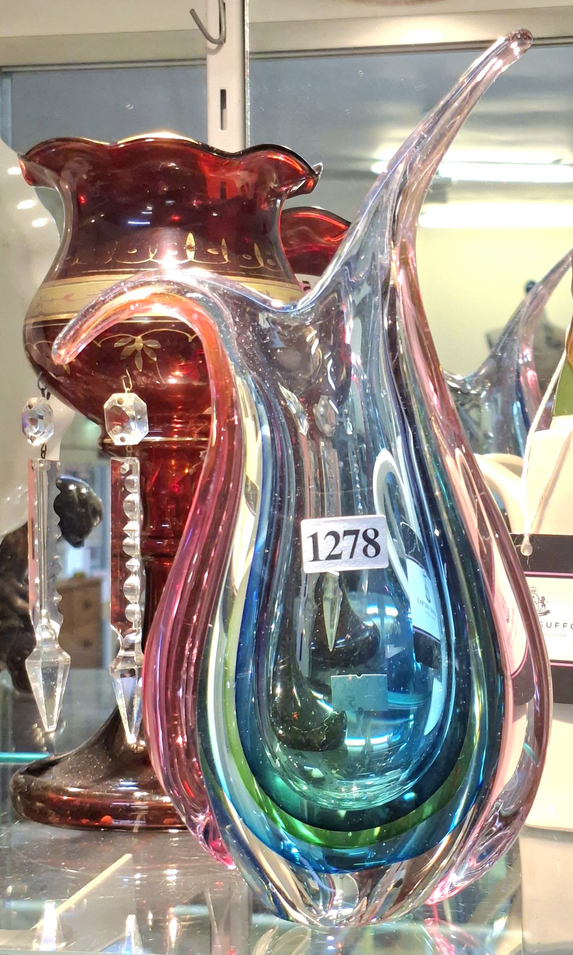 1278 · SOMMERSO GLASS VASE
