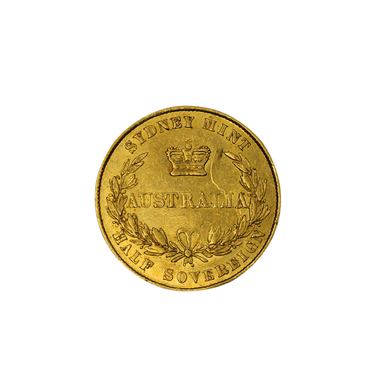 1143. · Victoria, Half Sovereign, 1857, EF