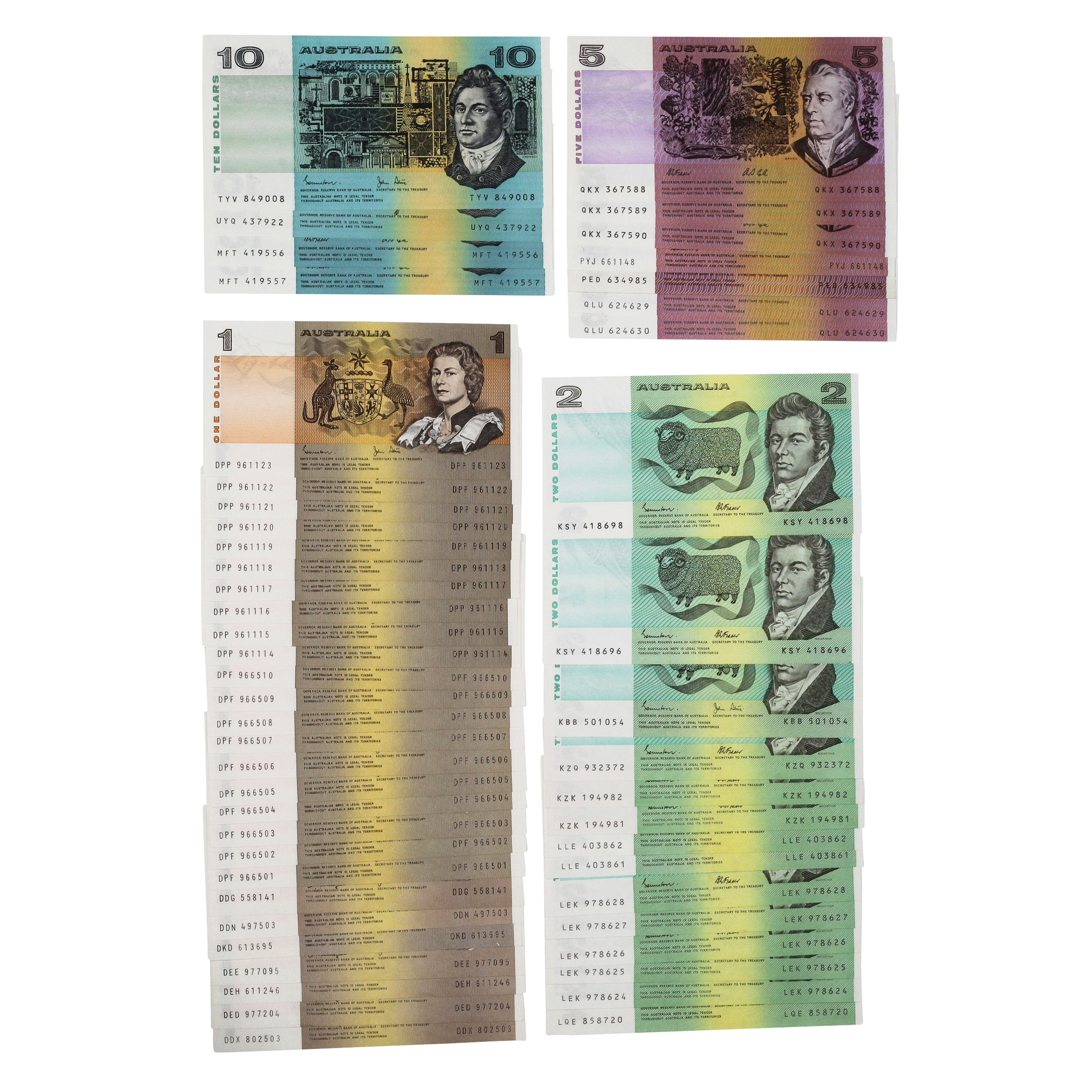 1971. · Collection, One Dollar, UNC