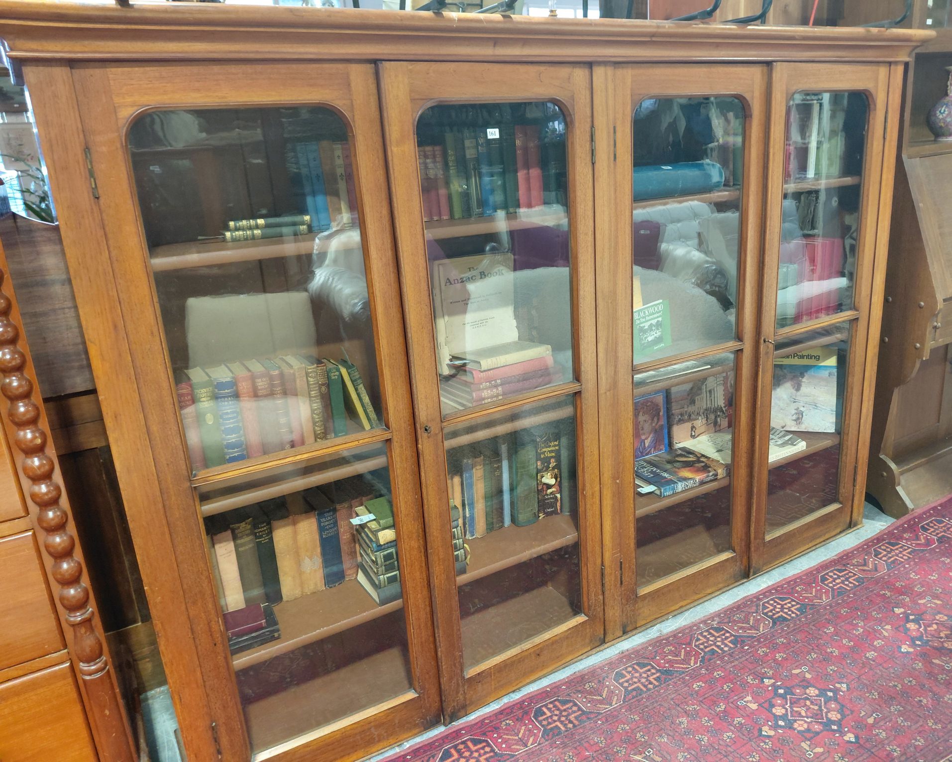 161 · COLONIAL CEDAR BOOKCASE TOP
