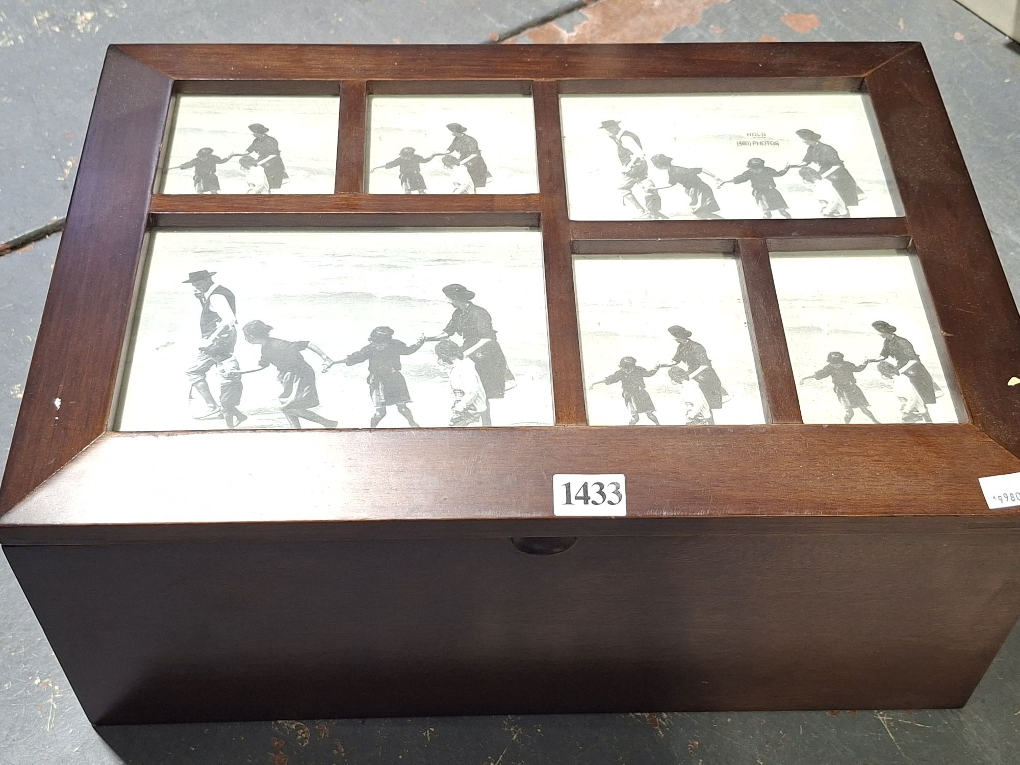 Wooden Photo Box