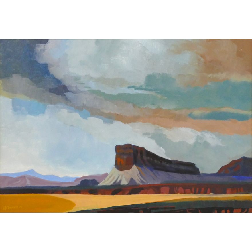 Danny Pierce ''Out Cropping'' (Canyon) 2001 Oil