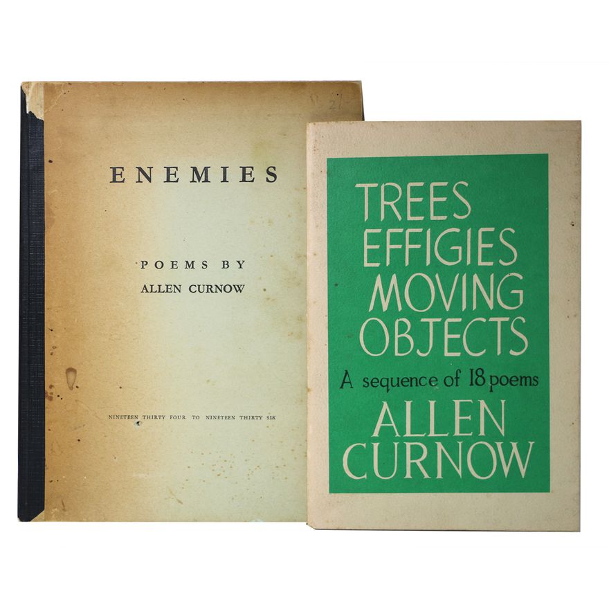 CURNOW, ALLEN - Enemies: Poems 1934-36