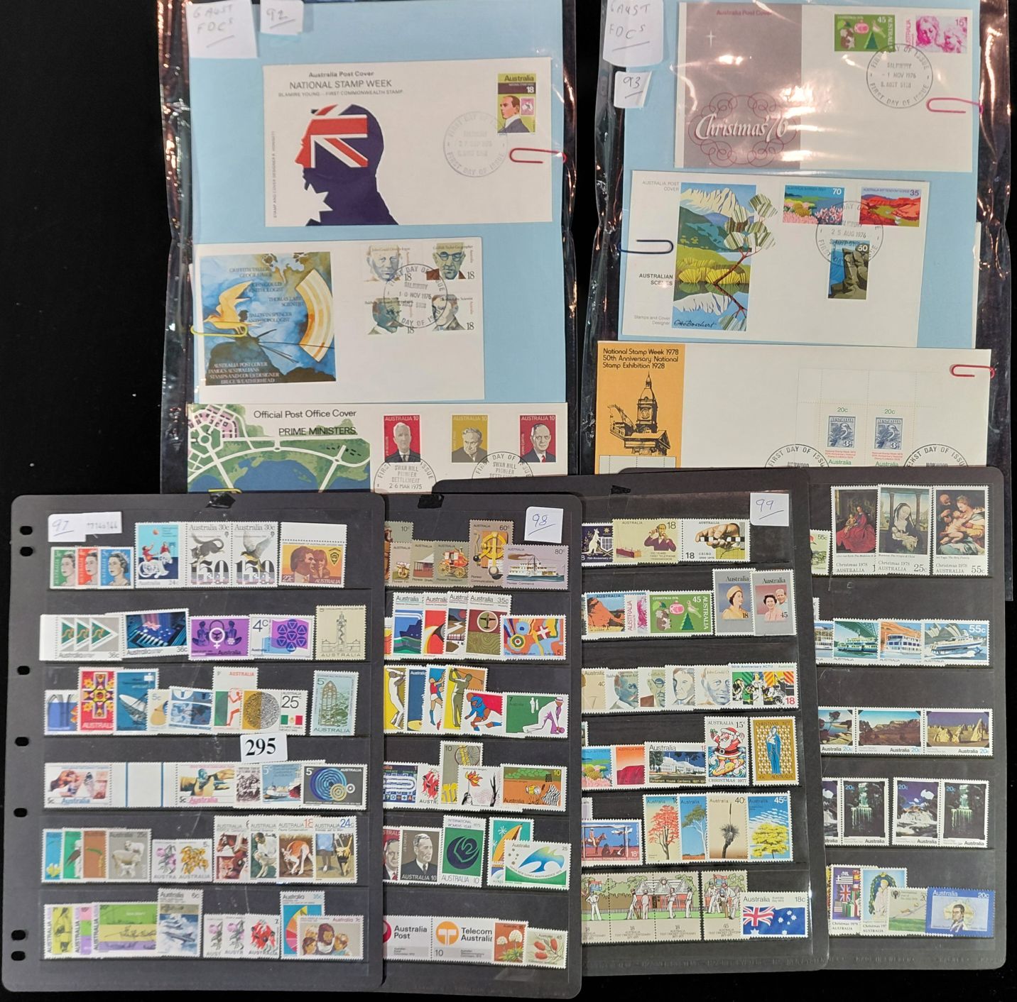 295 · STAMPS - AUSTRALIA