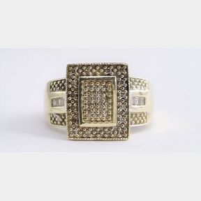 0.266CTS OF DIAMONDS IN DESIGNER WHITE GOLD RING - 51543/25