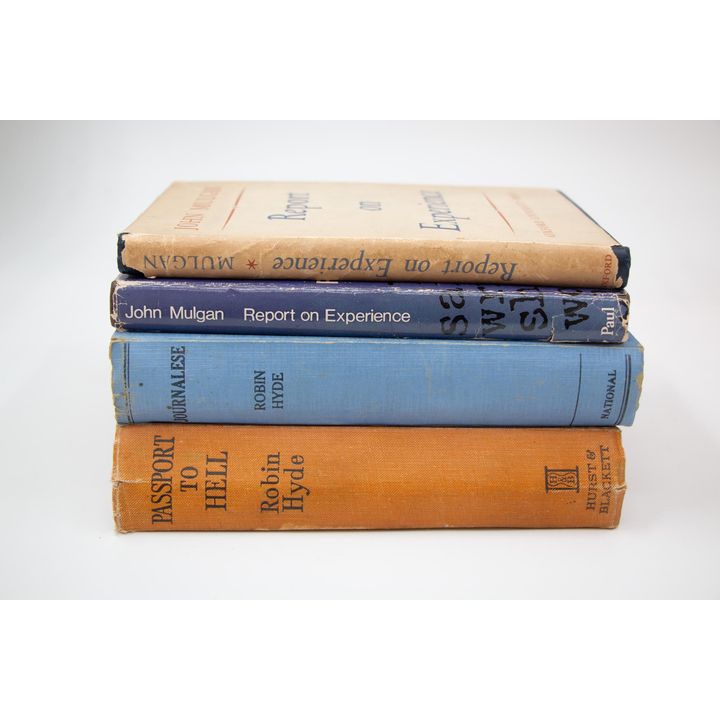 NEW ZEALAND LITERATURE [4 Volumes - John Mulgan & Robin Hyde]