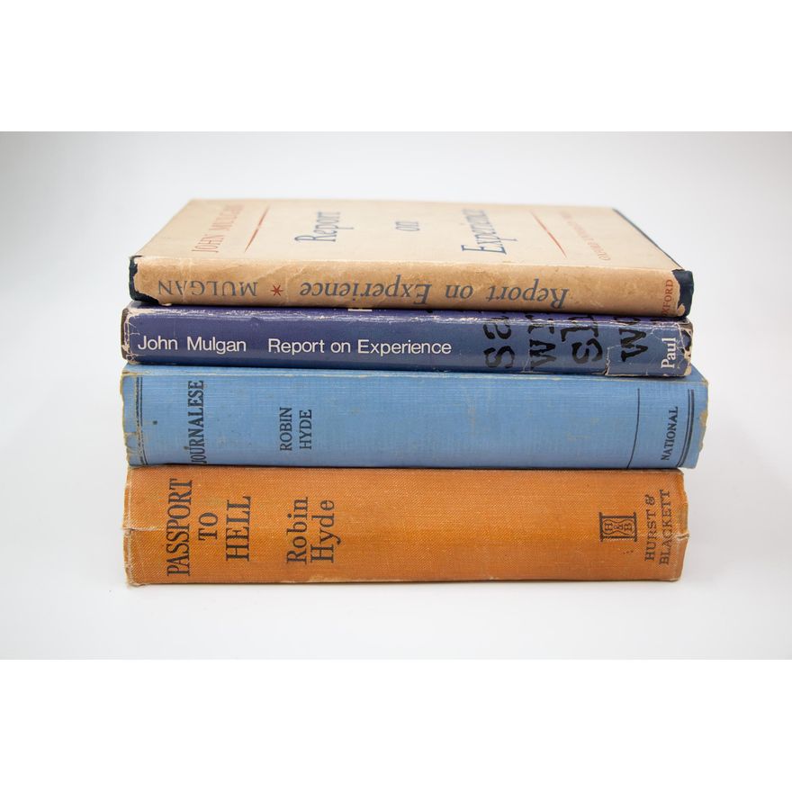 NEW ZEALAND LITERATURE [4 Volumes - John Mulgan & Robin Hyde]