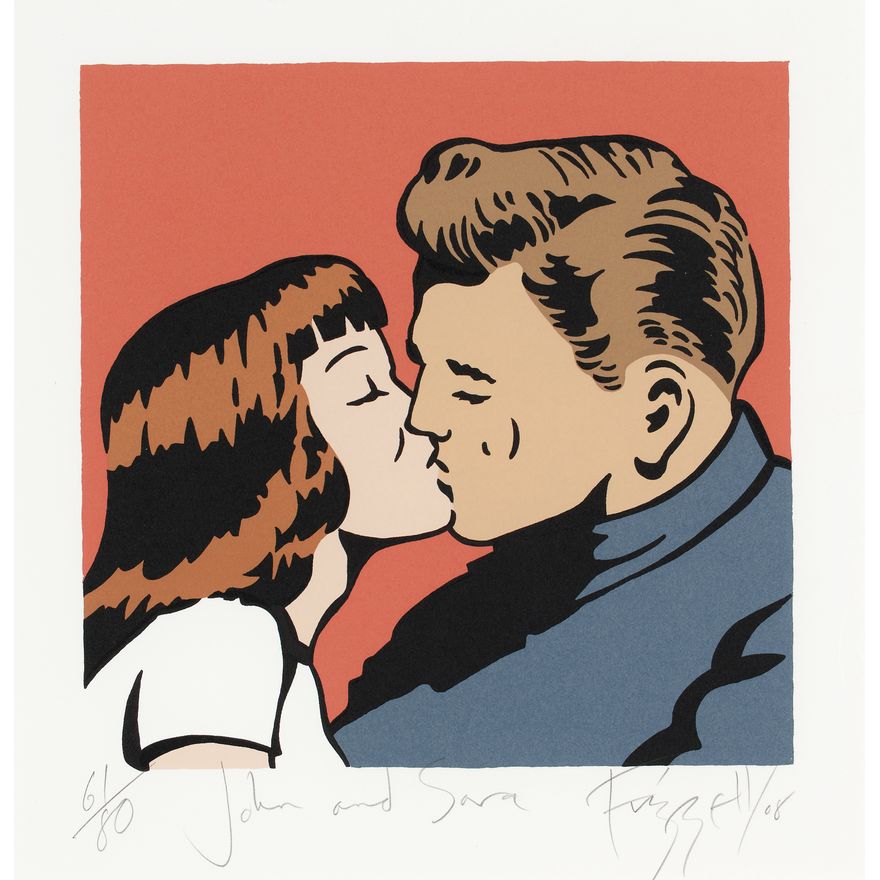 Dick Frizzell 'John and Sara'