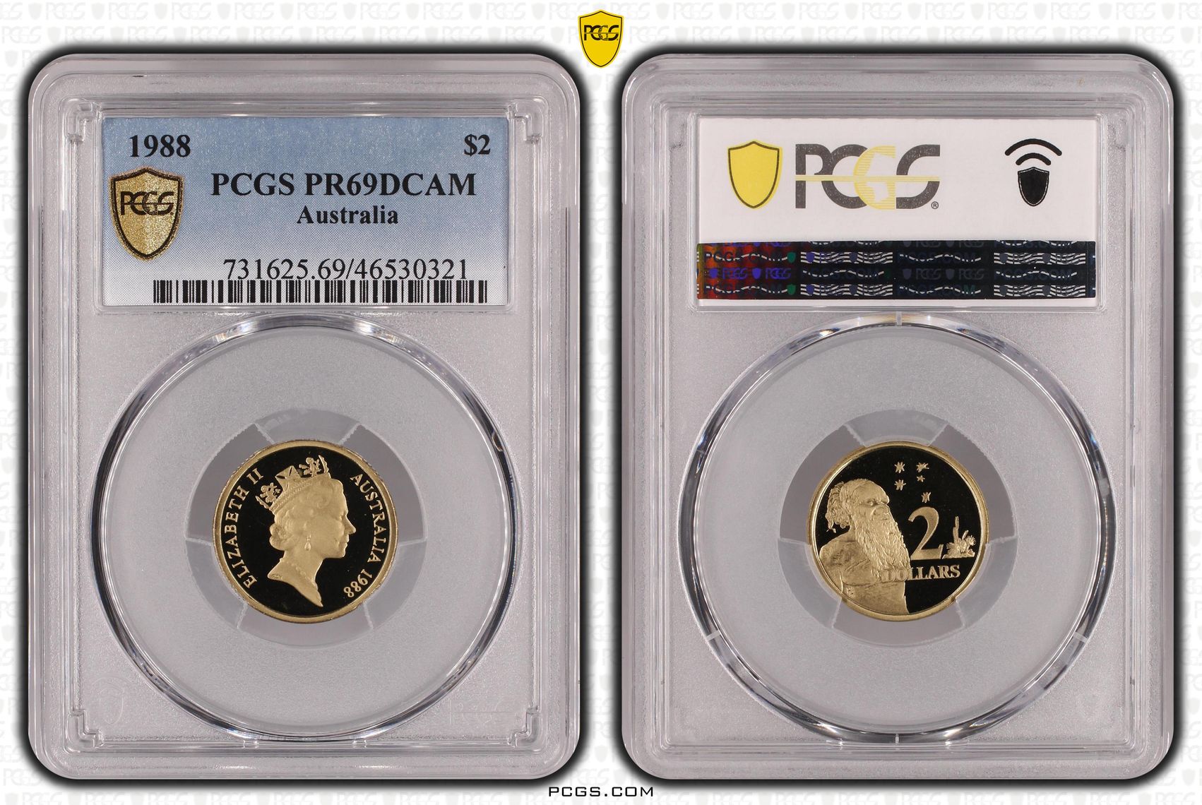 Two Dollar, 1988, PCGS PR69DCAM