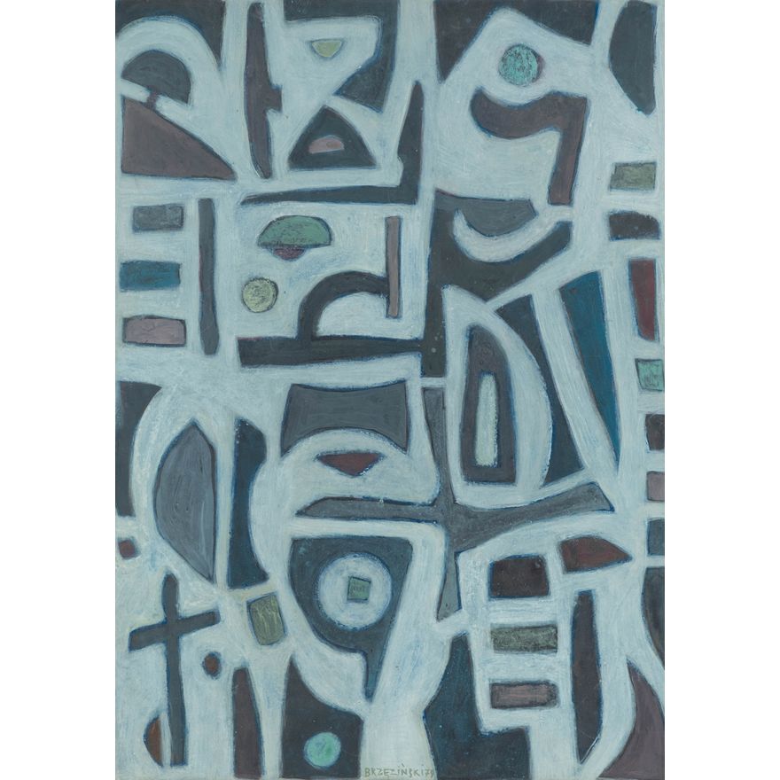 Bolesław Brzeziński | Kompozycja geometryczna, 1979