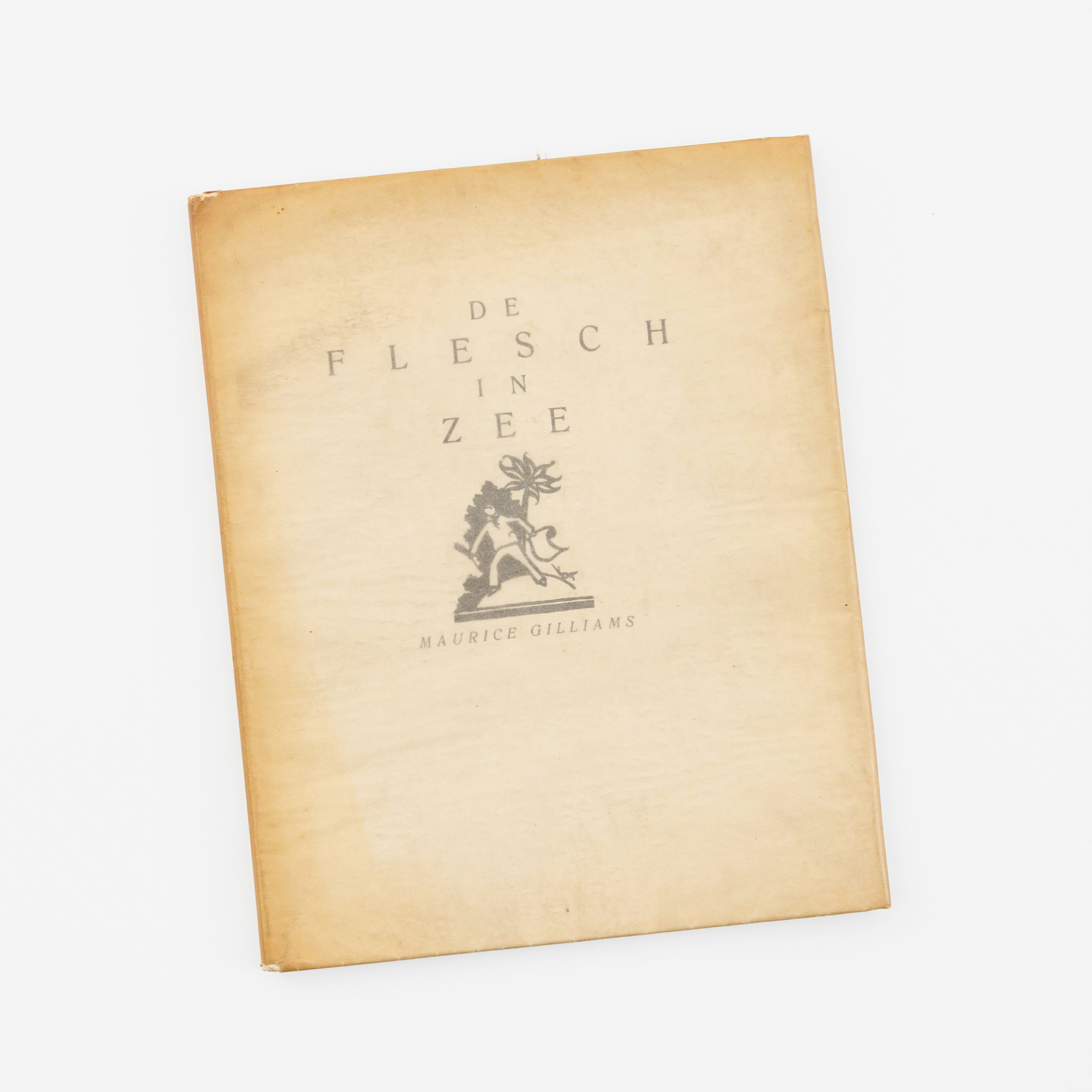 Maurice Gilliams - De flesch in zee. (Antwerpen), Eigen beheer, (1929). 8vo – kavel bij Bernaerts, Antwerp