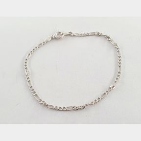 SHINY STERLING SILVER NECKLACE - 51601/88